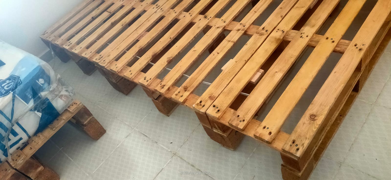 Boho Bed 2 Pallets - Image 2